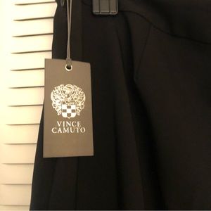 Vince Camuto Black Wide-Leg Trousers NWT